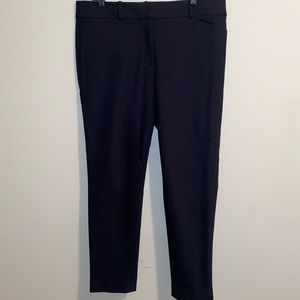 LOFT Marisa Skinny black Dress Pants 12